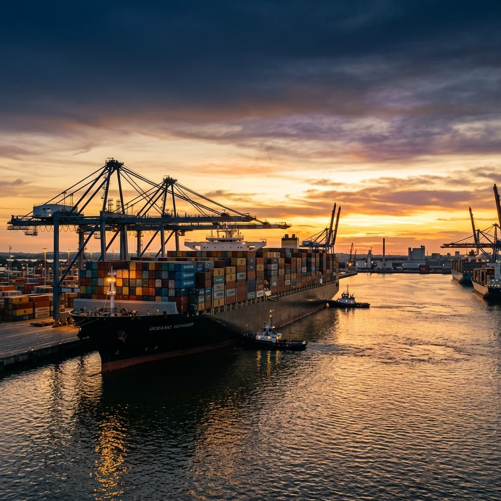International trade shipping